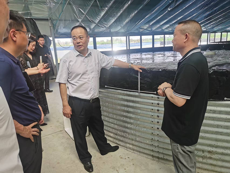 【集团动态】通威农牧郭总裁一行到访泰油谷集团考察南美对虾养殖基地